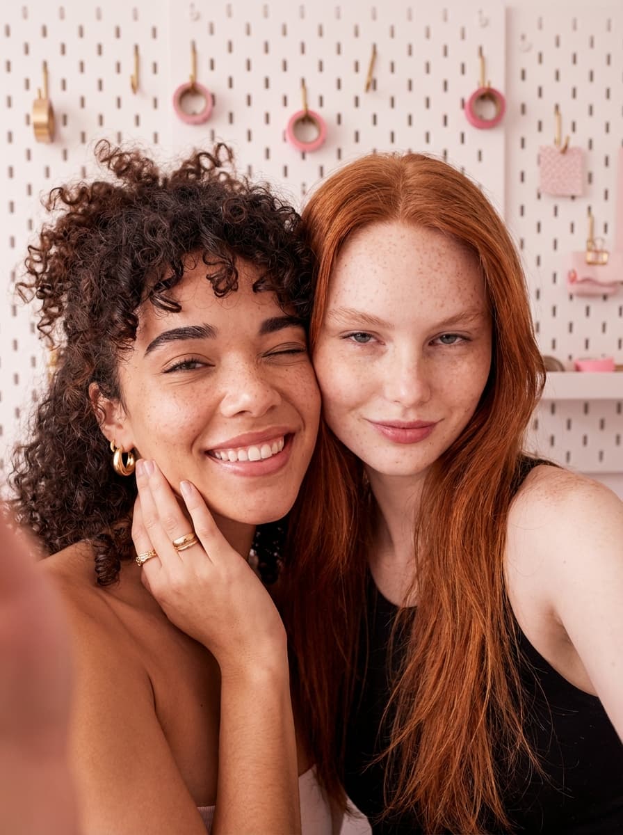 A warm social content moment used as an example of brand-friendly creative output